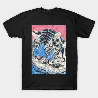 Blue tigers T-Shirt